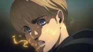 Enter captionArmin's true skills lie in strategizing, not combat (Image via MAPPA Studios)